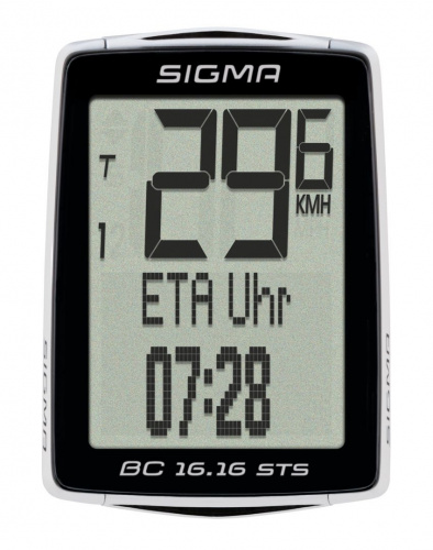Велокомпьютер Sigma Sport BC 16.16 STS беспроводной