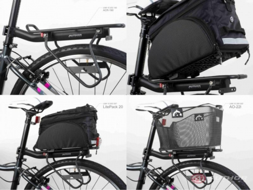 Велосумка на багажник Author Carrier Bag Carry More Litepack 20