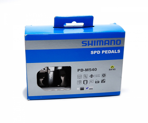 Педали замковые Shimano PD-M540 в упаковке