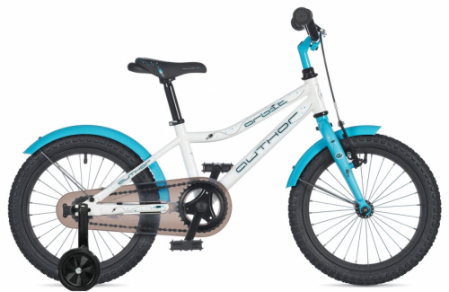 Велосипед детский AUTHOR Orbit 16 (2020)белый/голубой