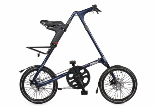 Велосипед STRIDA SX Silver цвет (Темно-синий)