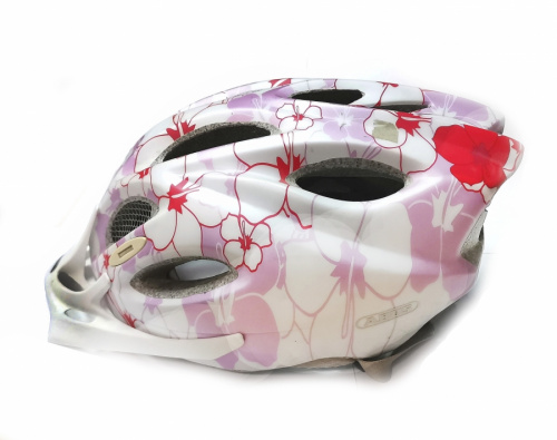 Шлем для велосипеда ABUS Arica white and purple 