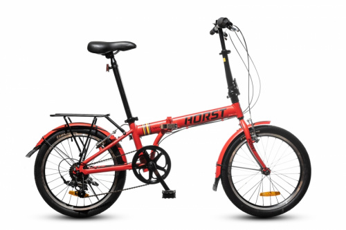 Складной велосипед Horst Optimus (2022) красный